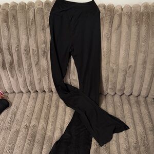 Black Women's Flared Pants